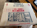 Vintage Edsal Tool Cabinet Model WC-1, New Original Box. Fixed Price $150.00.