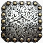 Western Lodge Cabin Kitchen Decor Square 1/2" Concho Drawer Pulls (6). Fixed Price $29.95.