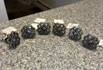 Set Of 6 Antique Bronze Cabinet Door Drawer Pulls Hobby Lobby Nwt. Fixed Price $24.95.