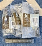 Lot Of 4 Nos Belwith Hickory P7315-SPA/VP Pewter Pull Handles Arts & Crafts. Fixed Price $15.00.