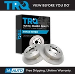 Trq Rear Brake Rotors Set Solid For 2003-2007 Jeep Liberty 2003-2006 Wrangler. Fixed Price $89.95.