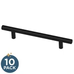 10-PACK Simple Bar 5-1/16 In. (128 Mm) Modern Matte Black Cabinet Drawer Pulls. Fixed Price $26.20.