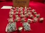 30 Pack Ravinte Brushed Nickel Cabinet Knobs Cupboard Silver. Fixed Price $23.00.