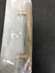 Emtek 86429US4 Satin Brass Tribeca 4" Bar Pull From American Designer Collection. Fixed Price $11.09.