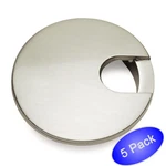 *5 Pack* Cosmas Satin Nickel 2-1/2" Desk Grommet #50203SN. Fixed Price $27.45.