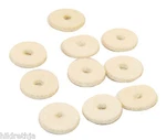 Felt Pads White For Strap Buttons 10 Pack Bitterroot 081152FT. Fixed Price $8.69.