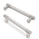 Povefonk 10 Pack 6-1/4 Inch Brushed Satin Nickel Kitchen Cabinet Handles Knurled. Fixed Price $94.23.