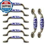 My Mironey 8PCS Ceramic Drawer Pulls Blue Flowers Antique Handle Chinese Style Z. Fixed Price $74.99.