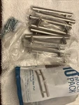 Brainerd 3" Steel Bar Pull 10-PACK Stainless P01010W-SS-SP. Fixed Price $29.99.