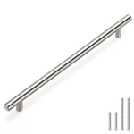 Homdiy Cabinet Handles Brushed Nickel 10IN Hole Centers,. Fixed Price $24.99.