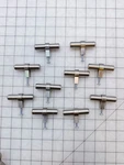 9 X 2-1/4 In. Solid Steel Euro Style Stainless Finish T-bar Cabinet Knobs. Fixed Price $15.00.