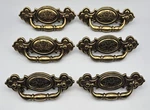 BPC21081 Brass Drawer Dresser Bail Pulls Vintage 1986 Set Of. Fixed Price $18.00.