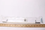Atlas Homewares Zanzibar Leather Pull Polished Chrome White 14-1/2" 282-WT-CH. Fixed Price $29.47.