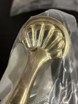 6 Belwith Newport Polished Brass 3" Centers Handle Cabinet Pull Hardware P538-PB. Fixed Price $24.99.
