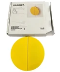 Ikea Begripa Handle, Yellow/half-round, 1/8 " (2 Pack) 105.400.84 New. Fixed Price $15.30.