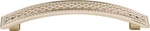Top Knobs TK175PN Trevi Crest Pull 5" (c-c) Polished Nickel. Fixed Price $18.59.