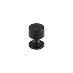 Lily 1" Diameter Cabinet Round Knob Flat Black - Hardware For Kitchen & Bath. Fixed Price $9.00.