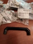 Lot Of 8 Amerock BP5530-BJ Black Plastic Cabinet Pull Handles 96MM Centers. Fixed Price $9.99.