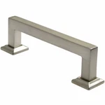 Rusticware 994SN 4" Modern Square Cabinet Pull Satin Nickel Finish. Fixed Price $10.60.