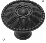 5-PACK Of Black Kitchen Cabinet Knobs Pulls Matte Round Farm House Dresser. Fixed Price $13.99.