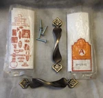 Amerock Drawer Pulls BP-189-AE Antique English Monterey Collection Lot Of 2 Nos. Fixed Price $13.99.