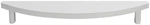 Hapny Home HM1022 Half Moon 12" Center To Solid Brass - Nickel. Fixed Price $208.00.
