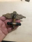 Amazing Rare Apothecary Victorian Bronze Craftsman Eastlake Antique Drop-pull. Fixed Price $72.00.