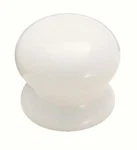 Ceramic Mushroom Kitchen Cabinet Knob For Hardware 7/16" Diameter Whi. Fixed Price $7.54.