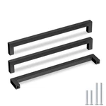 Goldenwarm 5 Pack Black Square Bar Cabinet Pull Drawer Handle Stainless Steel.... Fixed Price $45.64.