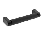 Sumner Street Home Hardware Black Kent Knurled 4" Center To Bar Pull. Fixed Price $6.00.