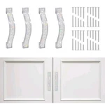 Savori Crystal Drawer Pulls 4-PACK Bling Cabinet Handles 110MM (4.3 In.) Silver. Fixed Price $18.99.