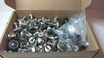 6LB Box Of Various Cabinet Fixtures Drawer Pulls. Fixed Price $22.49.