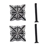 Iron Cabinet Knob Pewter Finish Target Design Hardware Pack Of 2. Fixed Price $31.99.