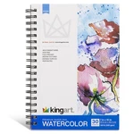 Kingart Watercolor Paper Pad 7X10 140LB 30 Sheets Spiral Bound Acid Free. Fixed Price $24.19.