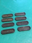 Lot Of 8 Amerock Hardware 747-1 3 1/4" Cabinet Knob Pull Backplate RD1977. Fixed Price $19.95.