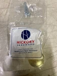 Hickory Hardware P3053-PB Williamsburg 1.25" Cabinet Knob Polished Brass Sealed. Fixed Price $10.38.
