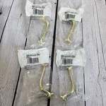 Lot Amerock Polished Brass Gold 3"CC Pitcher Cabinet Door Handle Pull BP648-3. Fixed Price $14.99.