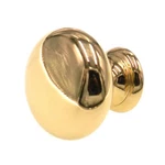 2 Amerock Brass Classics Bright Solid 1/4" Cabinet Knob BP1950-B. Fixed Price $6.99.