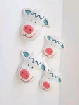 Cow Drawer Pulls Resin Nursery Kids Cottage Farm Country Granny. Fixed Price $12.99.