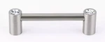 Alno C715-35-SN Contemporary Crystal 1/2" Pull Satin Nickel. Fixed Price $29.75.