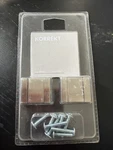 Ikea Korrekt Nickel Drawer Pulls 2-PACK 11/16" Kitchen Cabinet 000.846.84 Handle. Fixed Price $16.00.