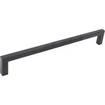 Contemporary Square Cabinet Pull, 256 Millimeters, Zinc Base Material, Matte Bla. Fixed Price $26.88.