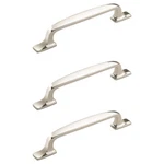 Amerock BP55319PN Highland Ridge 5-1/16" Center Handle Pull, Polished Nickel 3PK. Fixed Price $23.82.