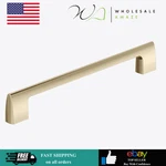 Amerock Riva 8-13/16 Inch (224MM) Center-to-center Golden Champagne Cabinet Pull. Fixed Price $19.99.