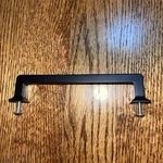 Top Knobs TK704 Blk Cabinet Pulls 5 1/16 - 2 Pack Screw Missing Open Box. Fixed Price $15.00.