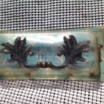 Nos Vintage Antique English Brass Dresser Drawer Pull Art Deco Amerock 453. Fixed Price $10.00.