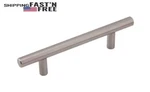 Silverline Hollow Bar Pulls Cabinet Hardware Handle Stainless Steel Euro Style. Fixed Price $62.99.