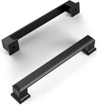 Amerdeco 10 Pack Matte Black 5 INCH(128MM) Hole Centers Kitchen Cabinet Pulls. Fixed Price $58.79.