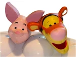 2 Disney Drawer Pulls Tigger Piglet From Winnie The Pooh, Priss Prints Inc.. Fixed Price $8.00.