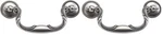 Hickory Hardware P3477-ST Manor House Cabinet Bail Pull, 3.5-INCH, Silver Sto.... Fixed Price $39.47.